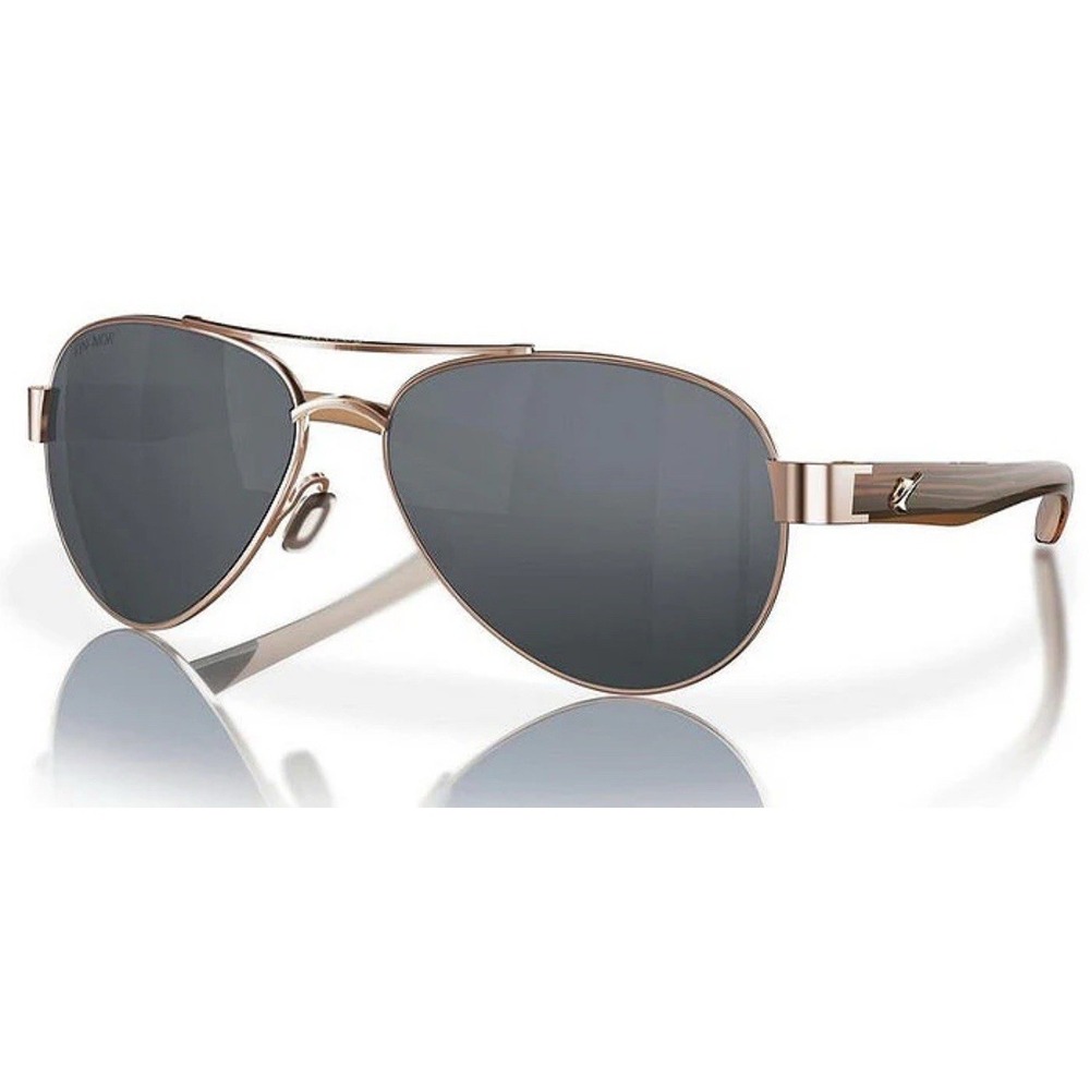 Fin-Nor Surf Candy Rose Gold, Brown, Amber, Stripe Gray GLS NIB $259